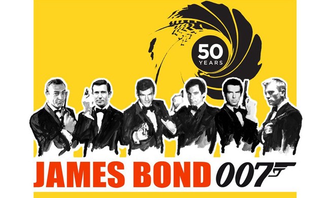 007 James Bond Films Collection (1962 2015) 1080P [Dual Audio]