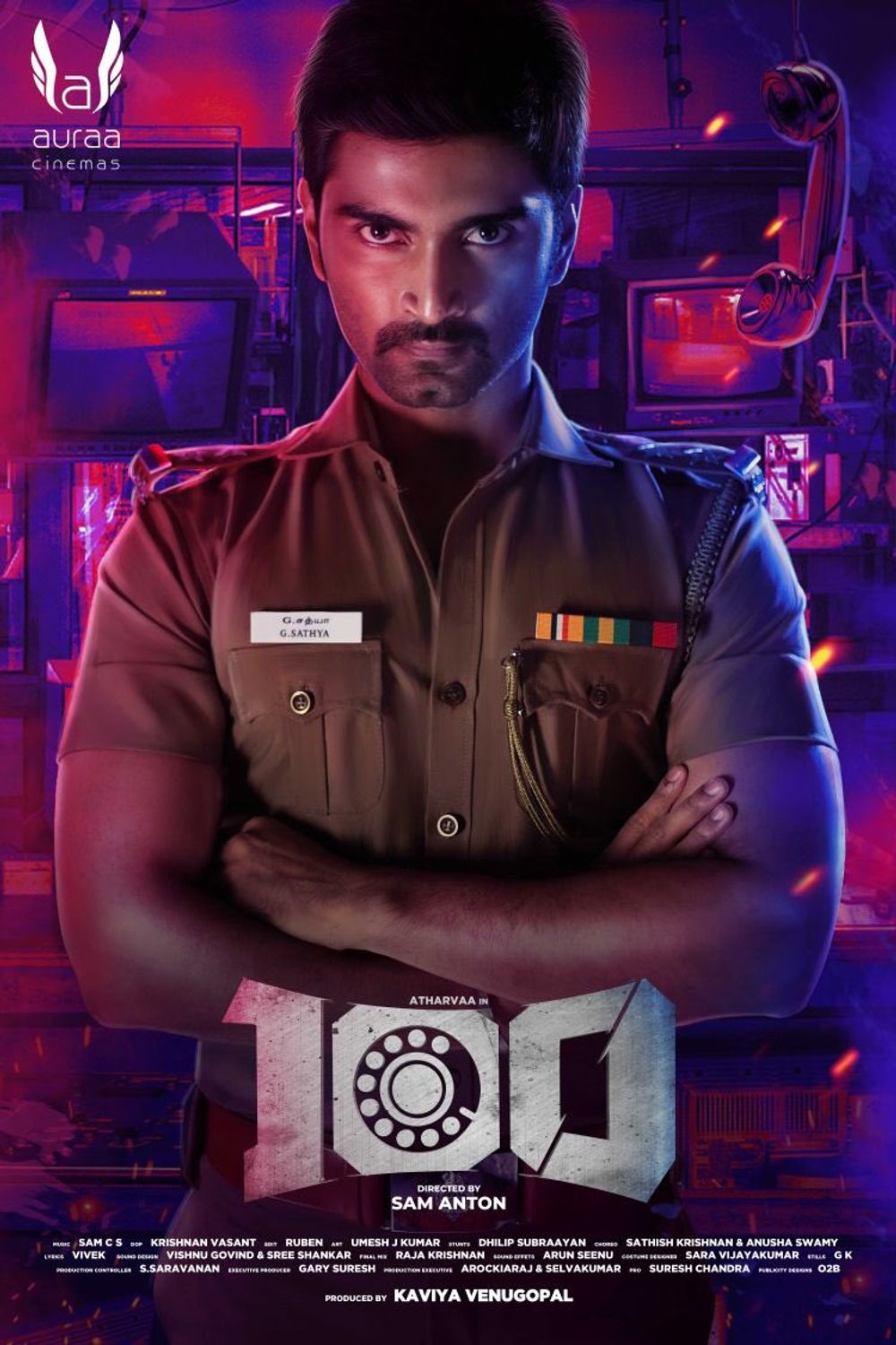 100 (2019) Uncut 1080P Webrip X264 Esub [Dual Audio][Hindi Dd2 0 Tamil 2 0] -Dmv