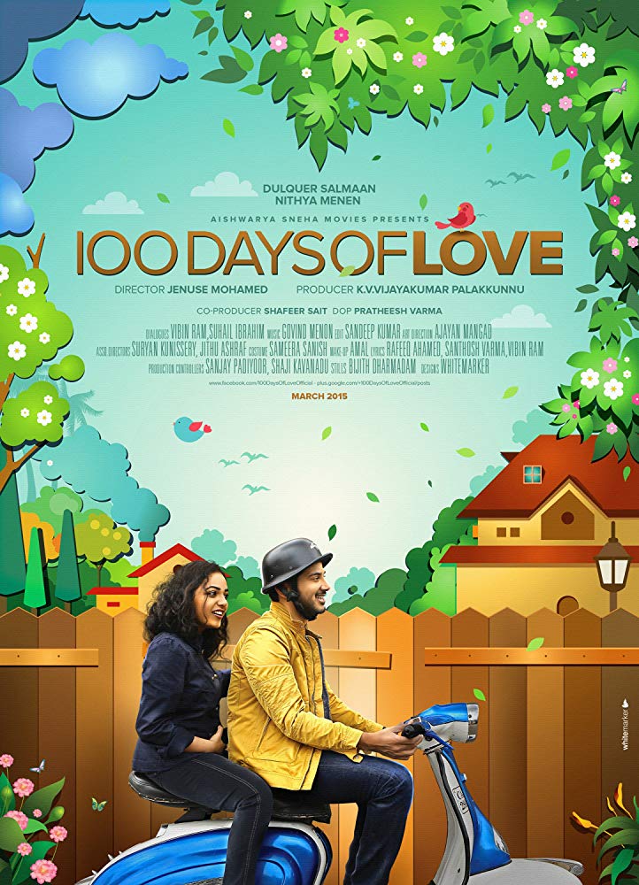 100 Days Of Love (2015) Uncut 720P Hdrip X264 [Dual Audio][Hindi Dd2 0 Malayalam Dd2 0]