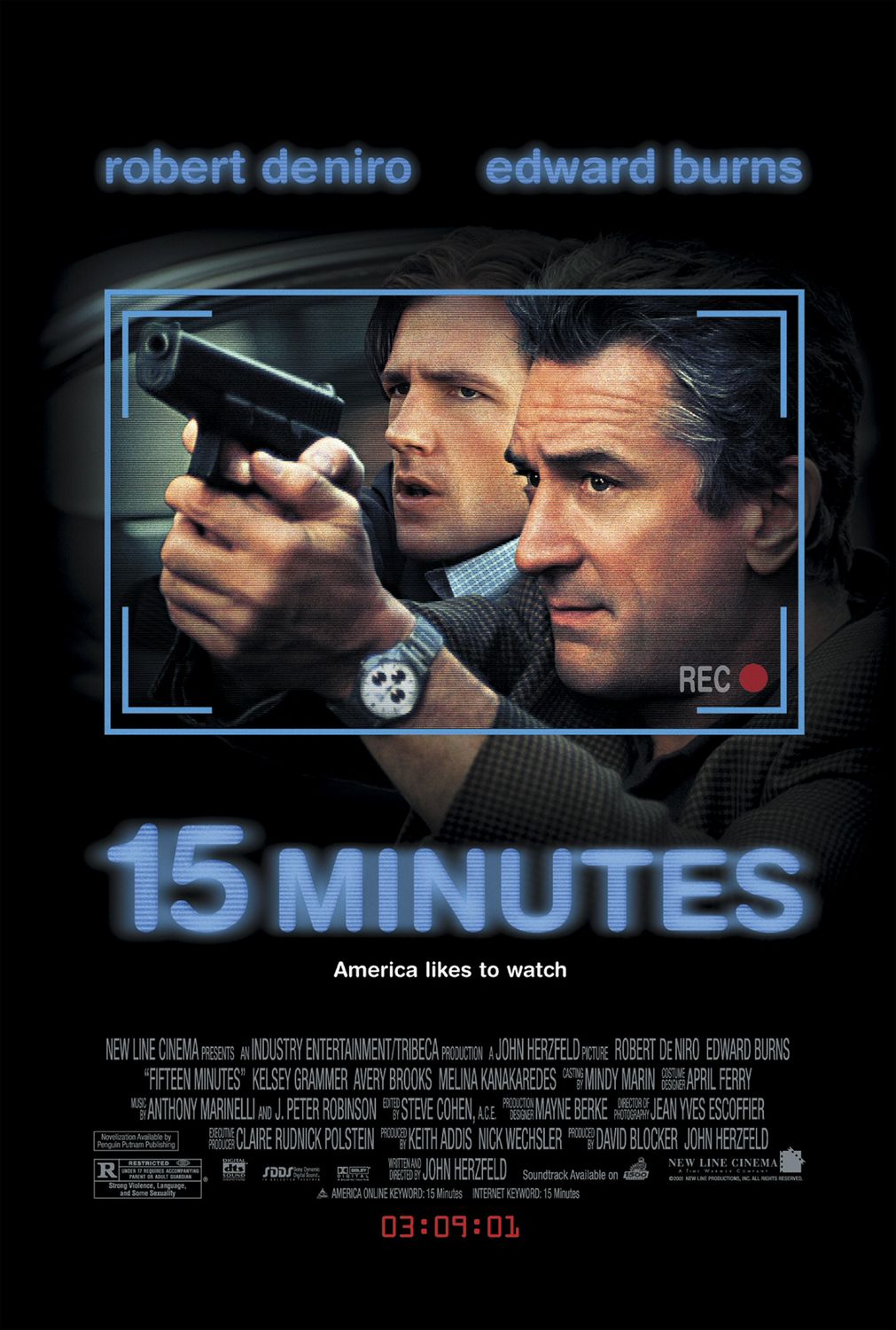 15 Minutes (2001) 720P Bluray X264 Esub [Dual Audio][Hindi 2 0 English 5 1] -Mkvc