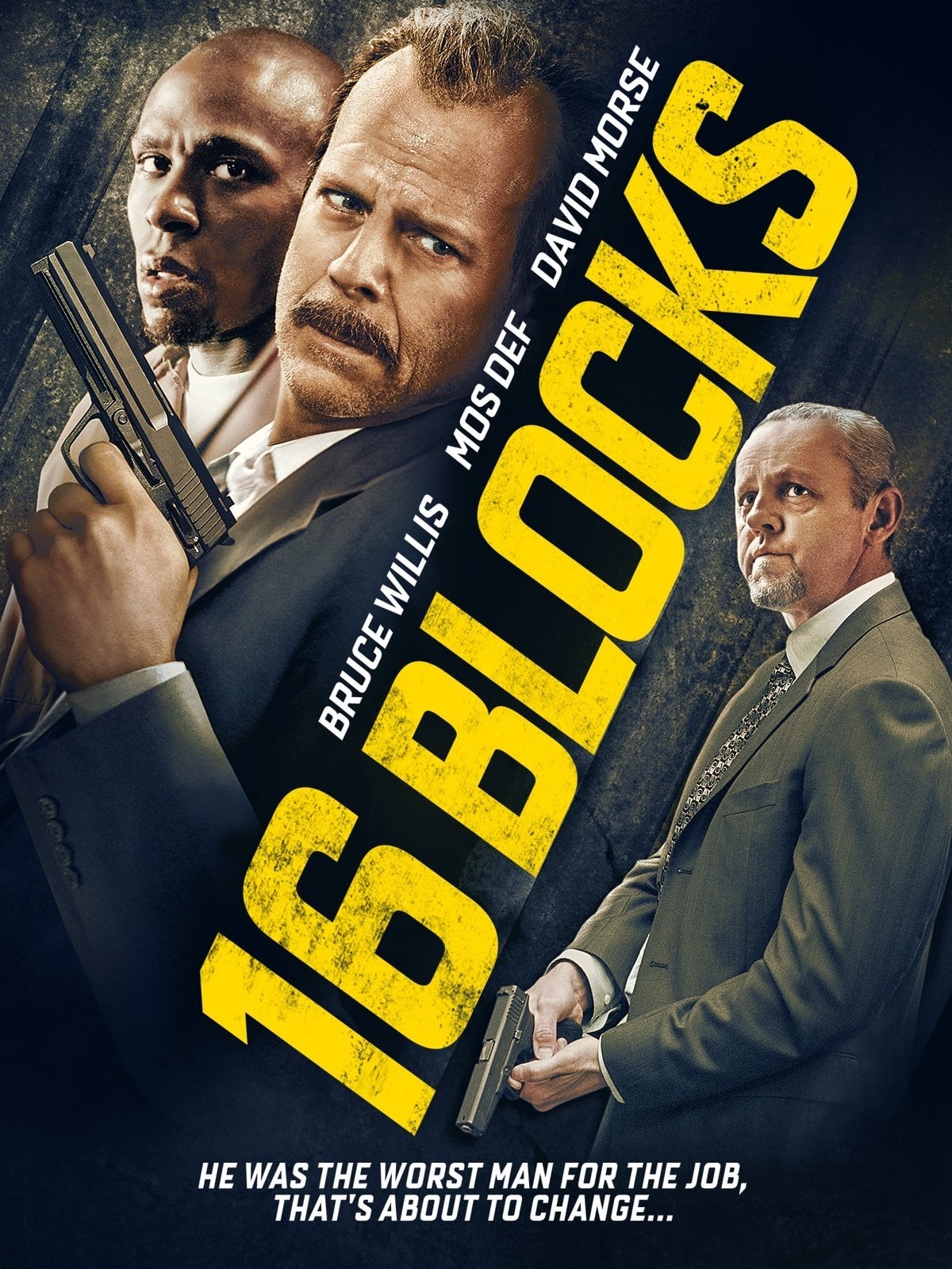 16 Blocks (2006) 720P Bluray X264 Esub [Dual Audio][Hindi 2 0 English 5 1] -Kmhd