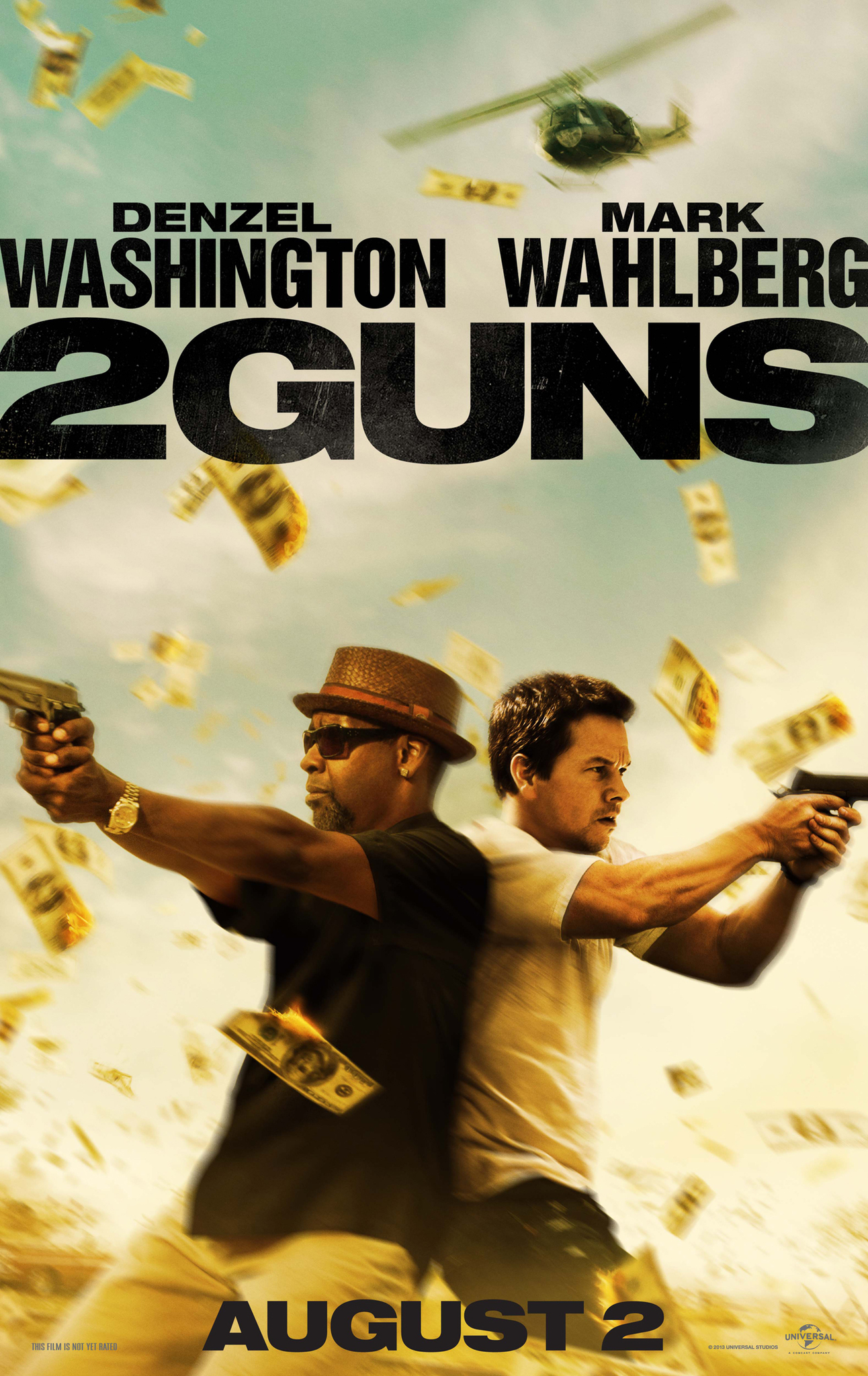 2 Guns (2013) 720P Bluray X264 Esub [Dual Audio][Hindi 2 0 English 5 1] -Mkvc