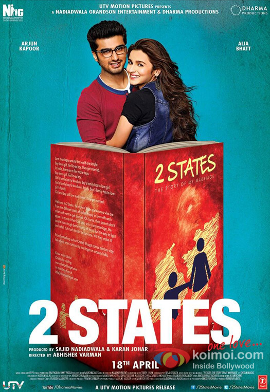 2 States (2014) Hindi 1080P Bluray X264 Dd5 1 Esub - Mkvcinemas