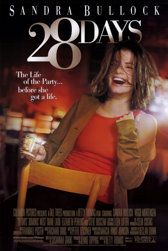 28 Days (2000) 720P Bluray X264 Esub [Dual Audio][Hindi 5 1 English 5 1] -Mkvc