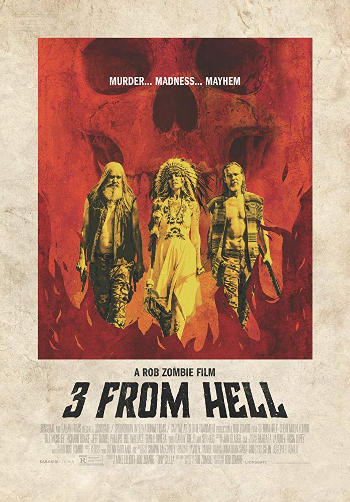 3 From Hell 2019 Unrated Repack 1080P Bluray 1400Mb Dd5 1 X264-Galaxyrg