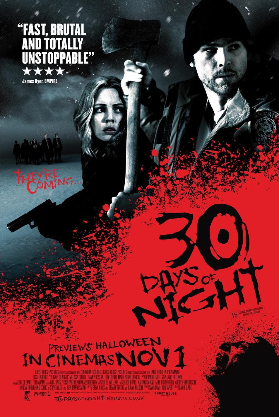 30 Days Of Night (2007) 720P Bluray X264 Esub [Dual Audio][Hindi 2 0 English 5 1] -Msmod