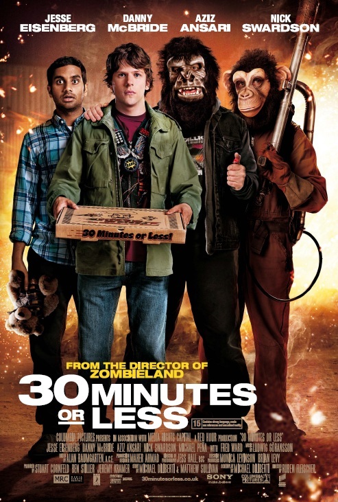 30 Minutes Or Less (2011) 1080P Bluray X265 Hevc 10Bit Aac 5 1 Esub-Pav69