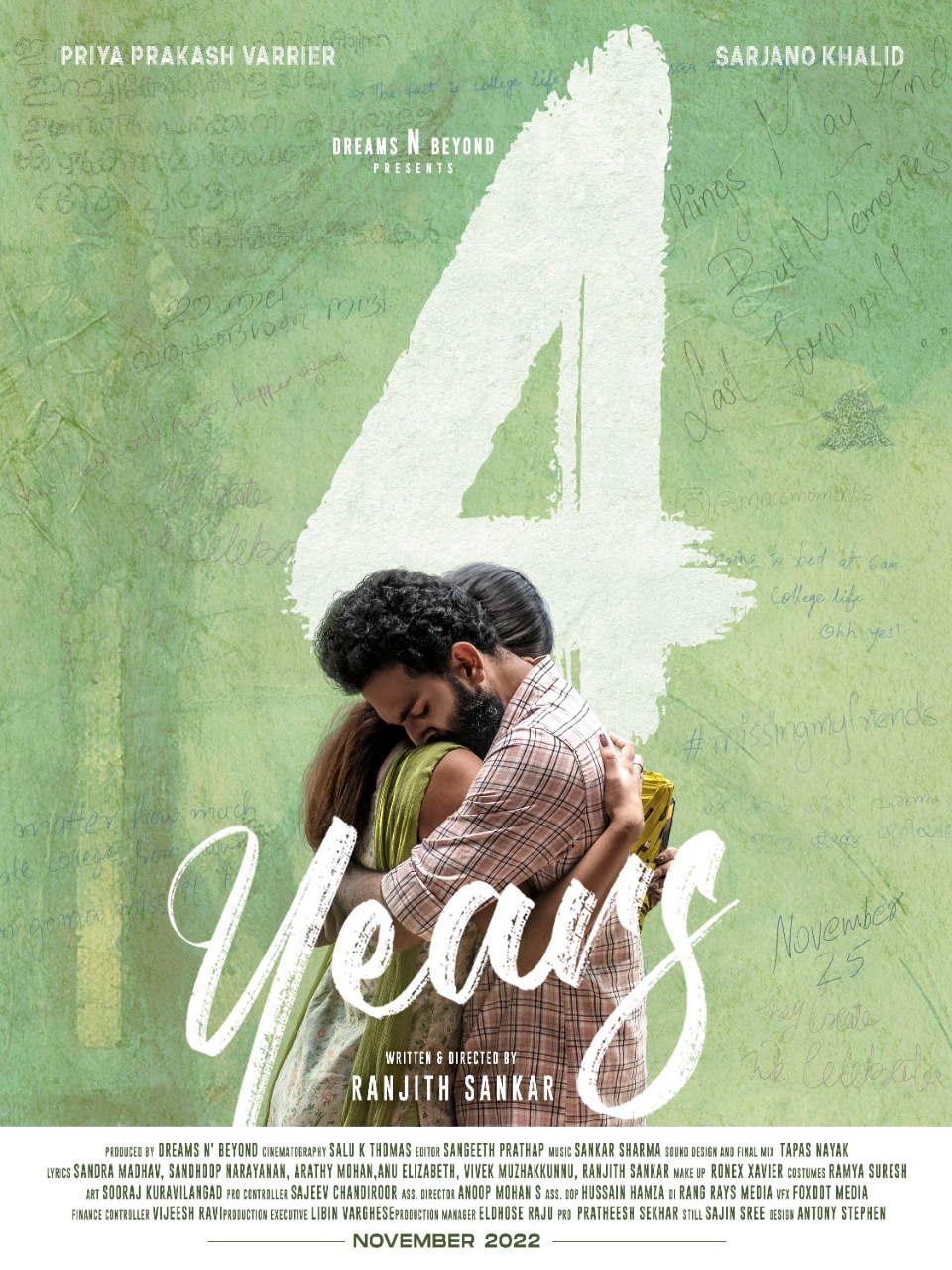 4 Years (2022) Malayalam 720P Webrip X264 Dd5 1 Esub -5Mrulz