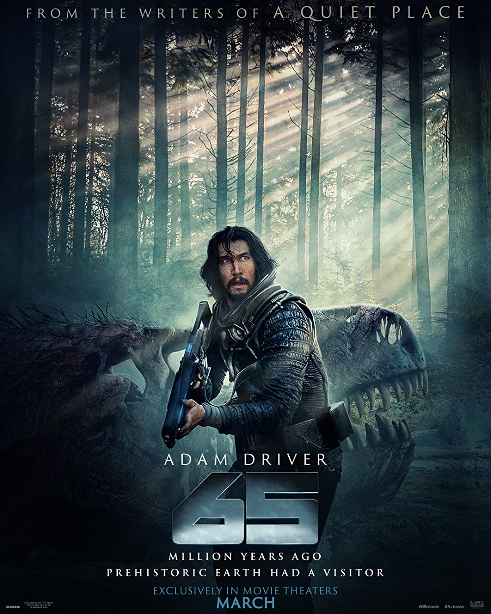 65 (2023) 1080P Bluray X265 Hevc Esub [Dual Audio][Hindi 5 1 English 5 1] -Mkvc