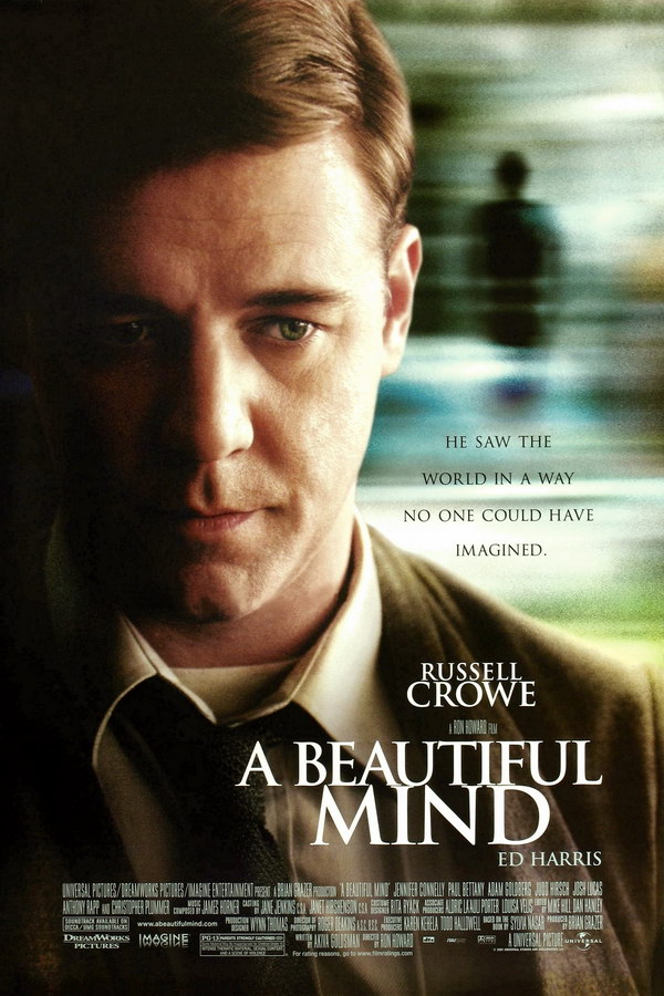 A Beautiful Mind (2001) 720P Bluray X264 Esub [Dual Audio][Hindi 5 1 English 5 1] -Mkvc