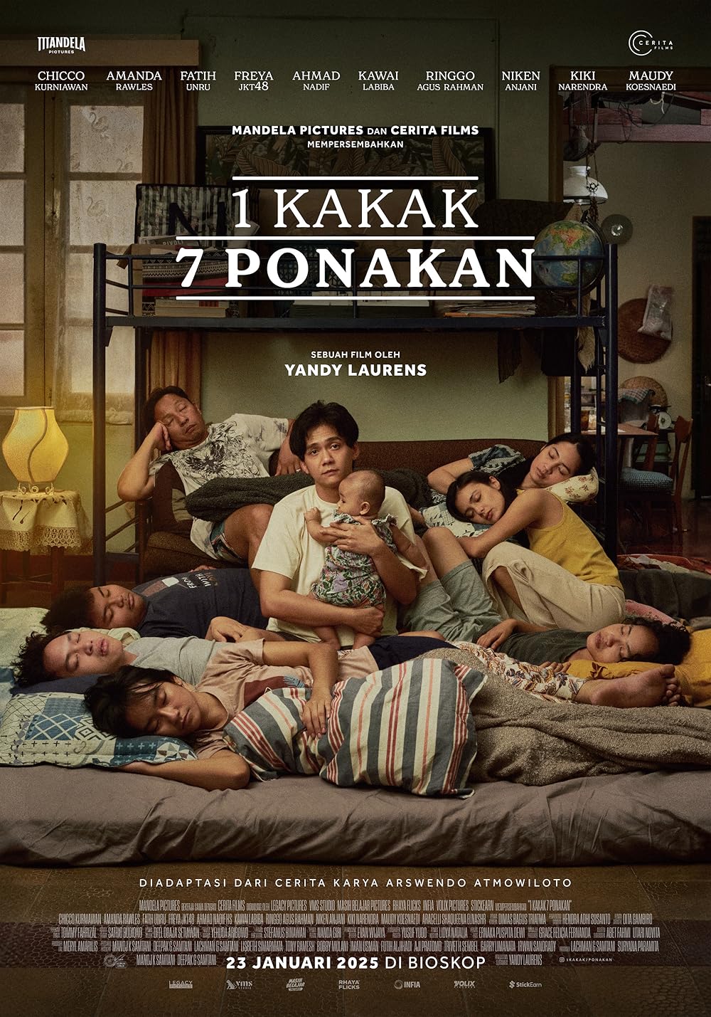 A Brother And 7 Siblings (2024) Indonesian 1080P Nf-Web X265 Hevc 10Bit Aac 5 1 Msubs-Pahe