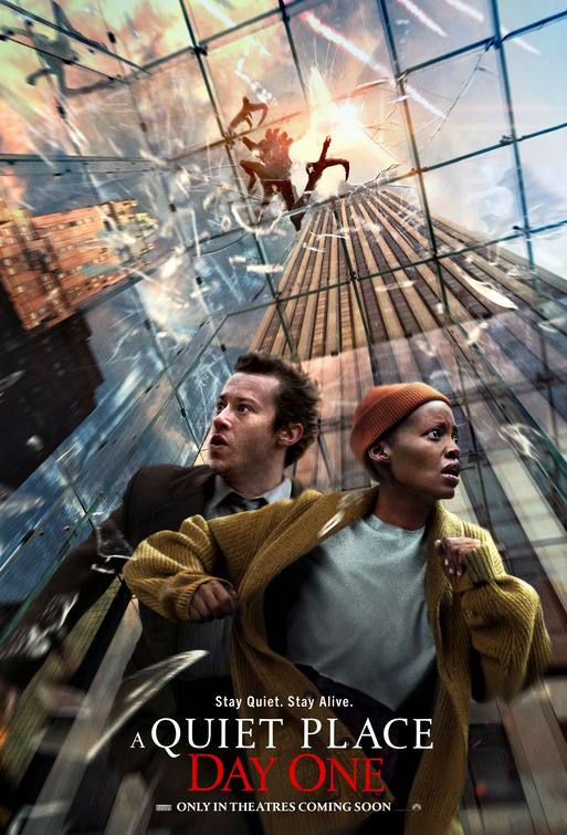 A Quiet Place Day One (2024) 1080P Amzn-Web X265 Hevc Esub [Dual Audio][Hindi 5 1 English 5 1] -Mkvc