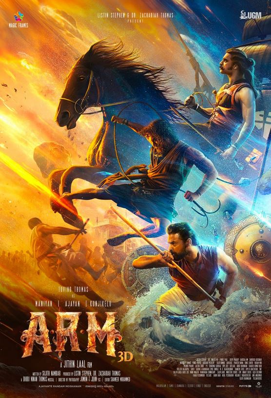 A R M (2024) Uncut 1080P Webrip X264 Esub [Dual Audio][Hindi 5 1 Malayalam 5 1] -Mkvc