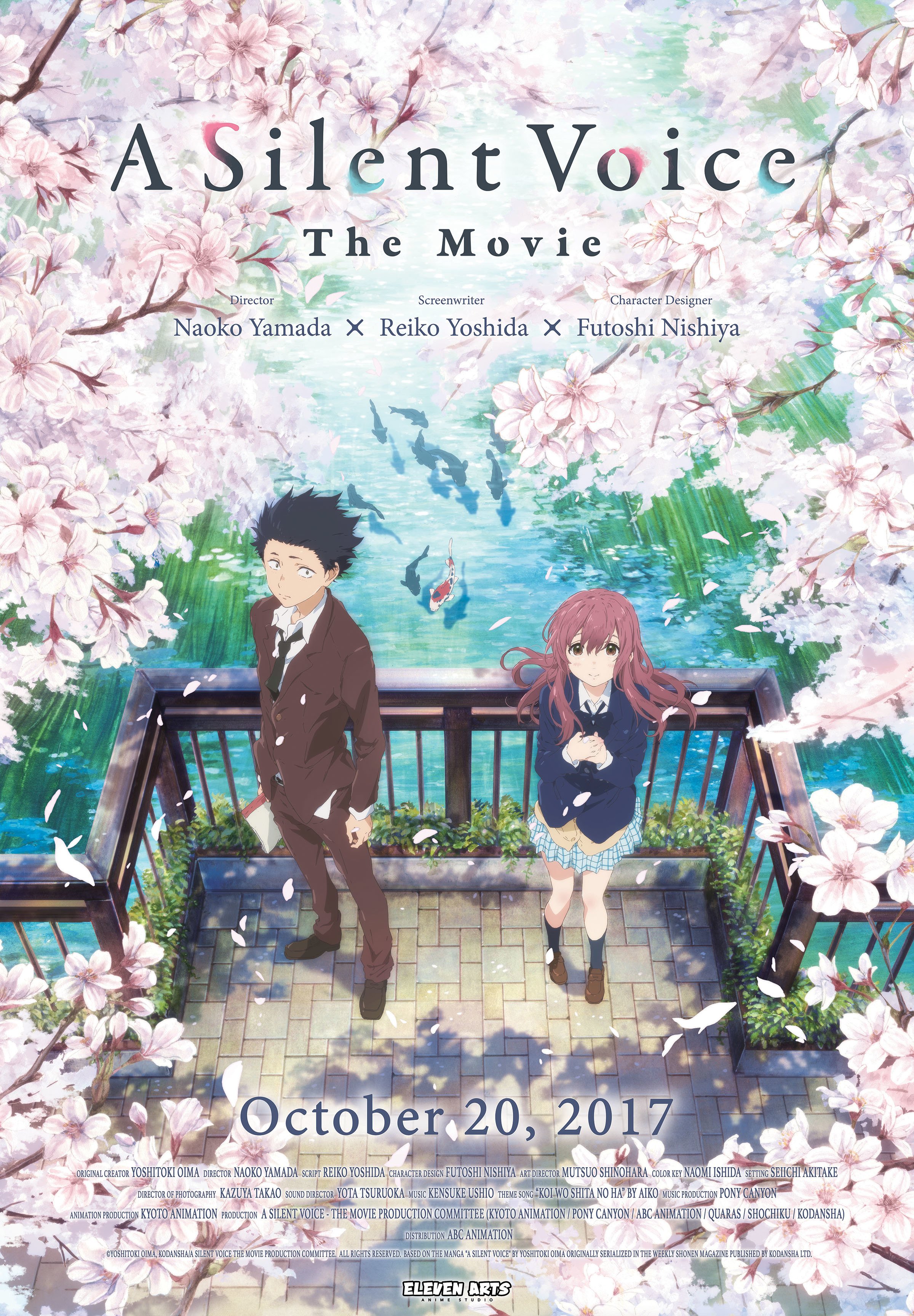 A Silent Voice The Movie (2016) 720P Bluray X264 Esub [Multi Audio][Hindi 5 1 Japanese 5 1 English 5 1] -Olam