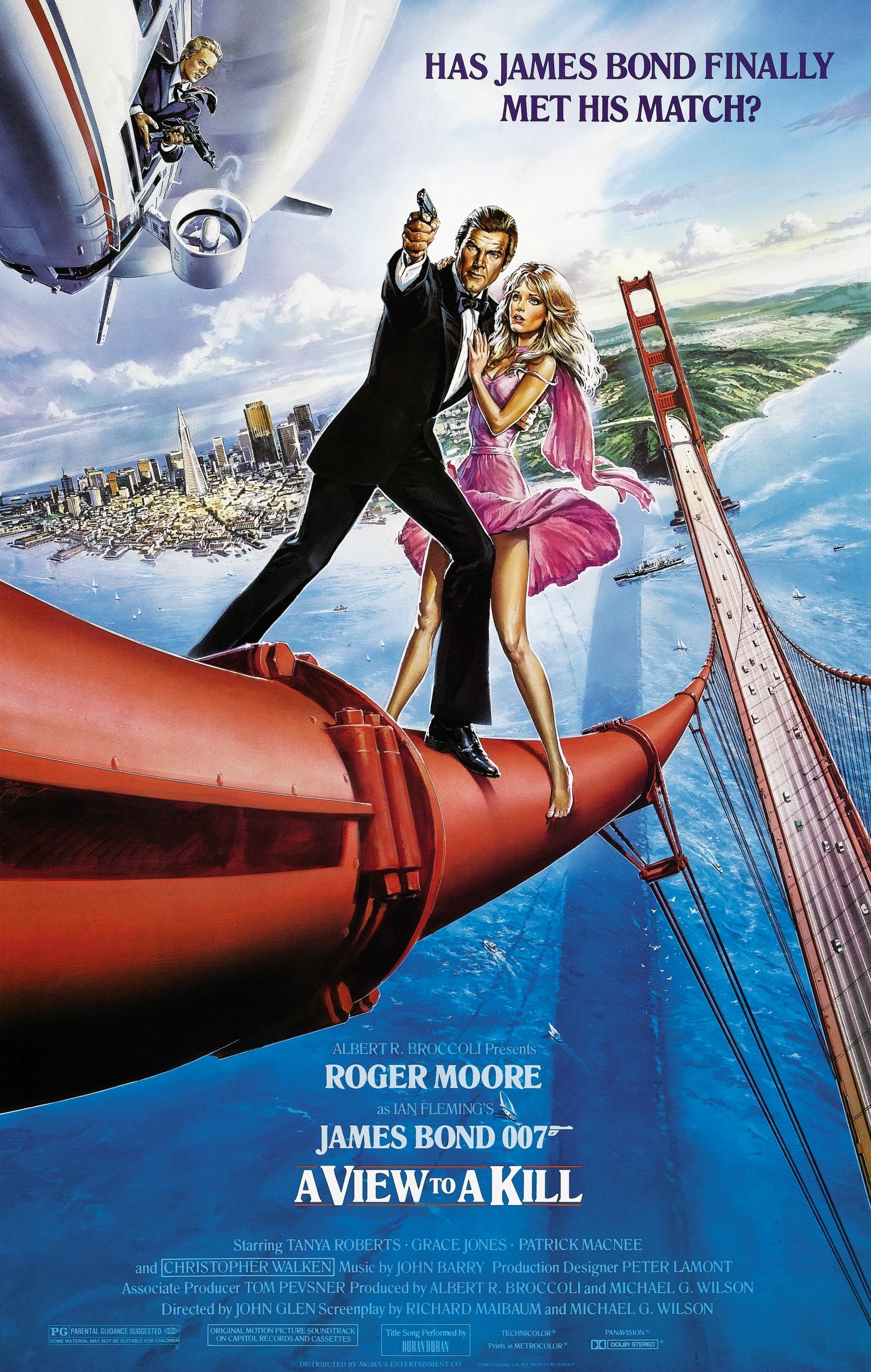 A View To A Kill (1985) 1080P Bluray X265 Hevc Esub [Dual Audio][Hindi 2 0 English 5 1] -Mkvc