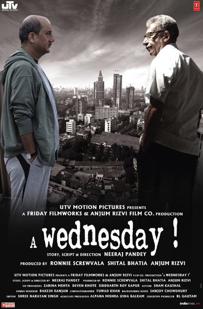 A Wednesday (2008) Hindi 1080P Bluray X264 Dd5 1 Esub - Mkvcinemas