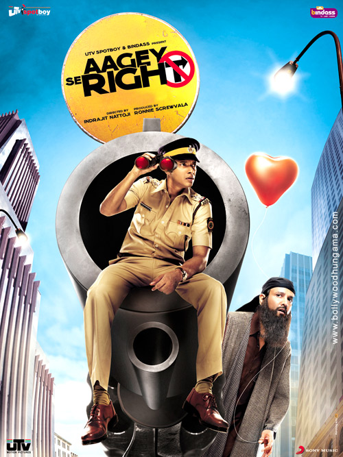 Aagey Se Right - Dvdrip - Xvid - 1Cdrip - [Ddr]