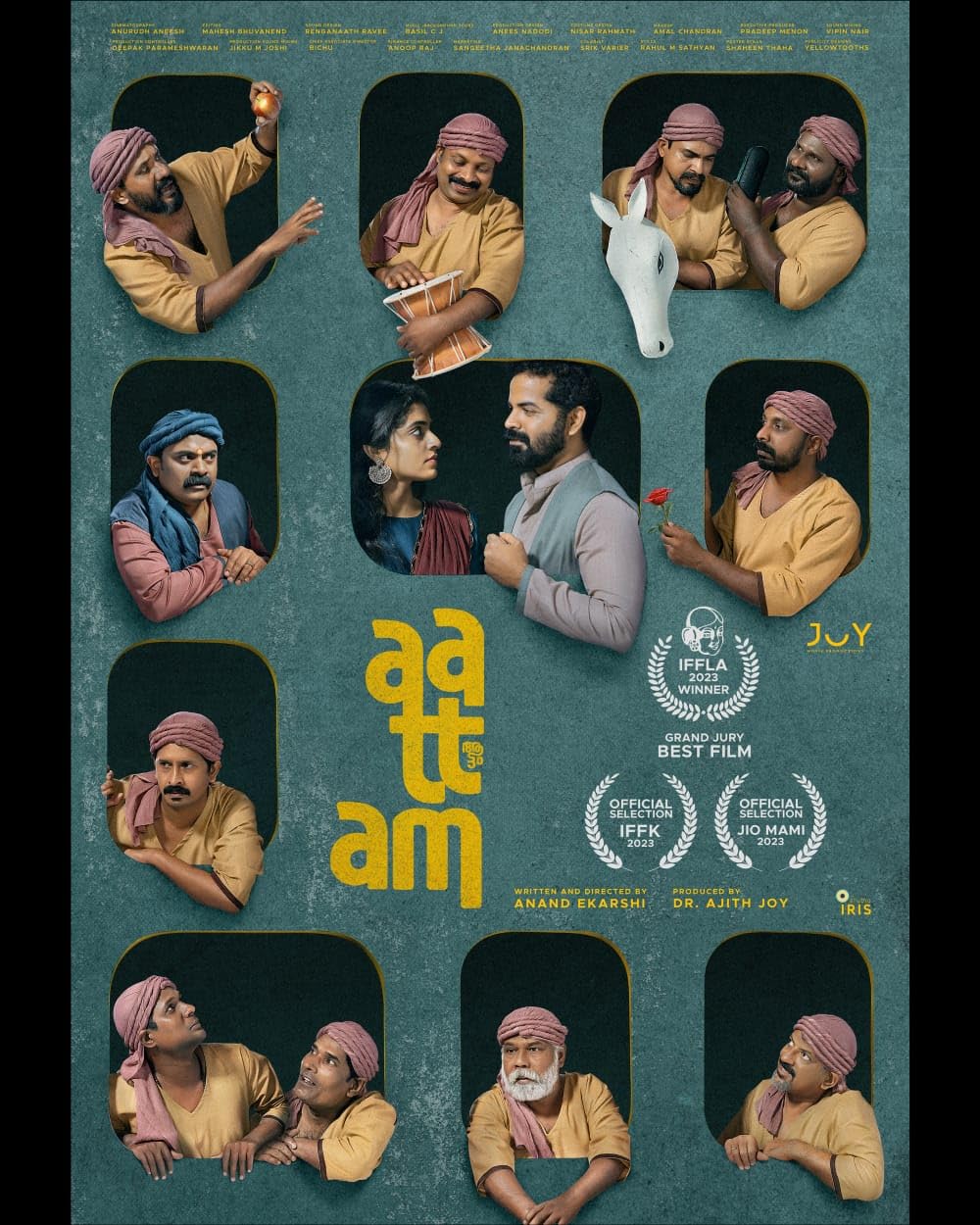 Aattam (2023) Malayalam 1080P Webrip X264 Dd5 1 Esub -1Tmv