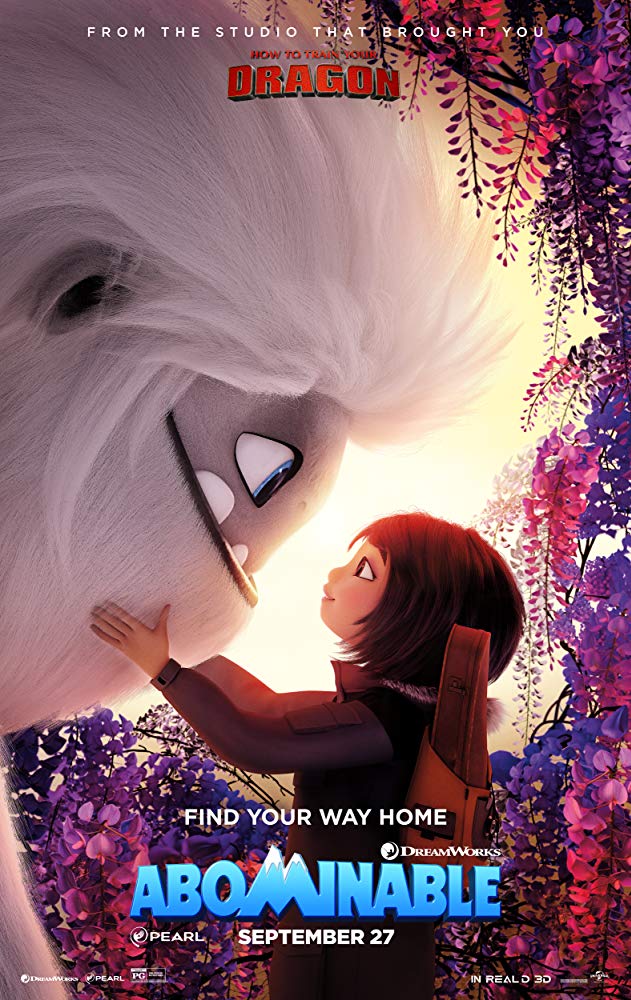 Abominable (2019) 720P Bluray X264 Esub [Dual Audio][Hindi 5 1 English 5 1] -Mkvc