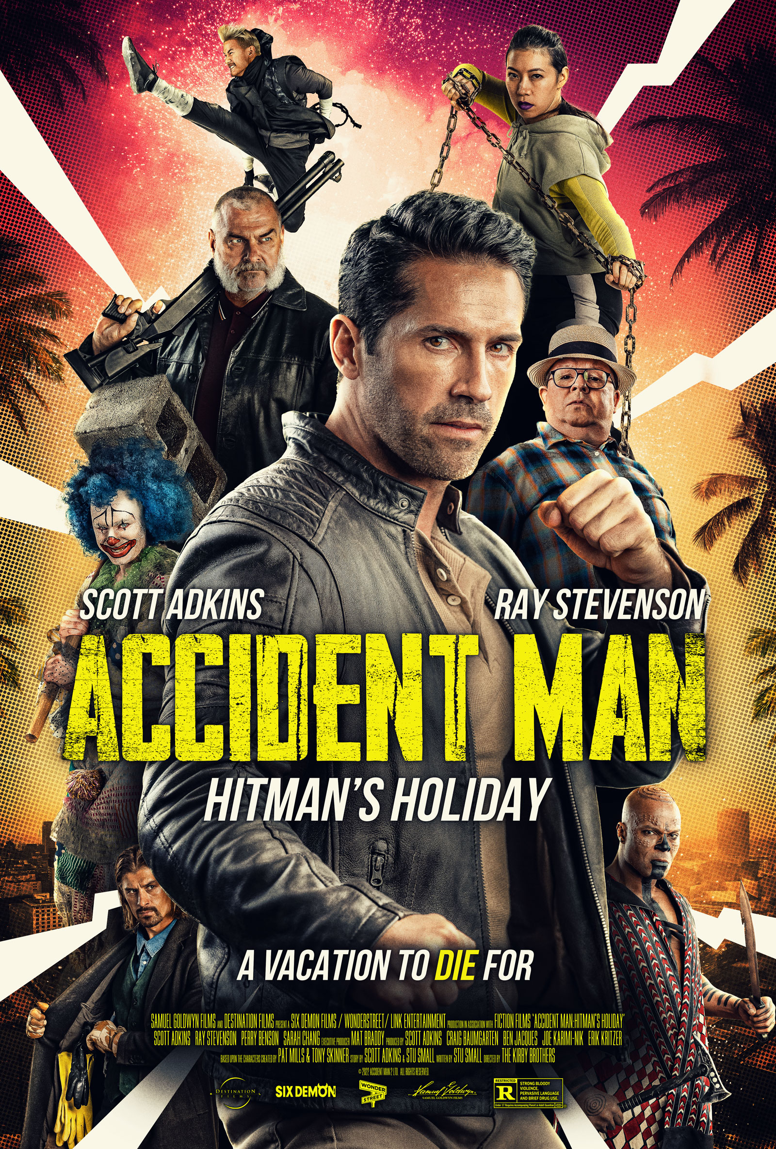 Accident Man Hitmans Holiday (2022) 720P Amzn-Web X264 Msubs [Dual Audio][Hindi 5 1 English 5 1] -Mkvc