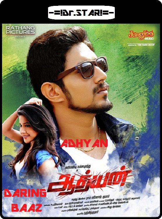 Adhyan (2016) 720P Uncut Hdrip X264 Eng Subs [Dual Audio] [Hindi Dd 2 0 - Tamil Dd 5 1]