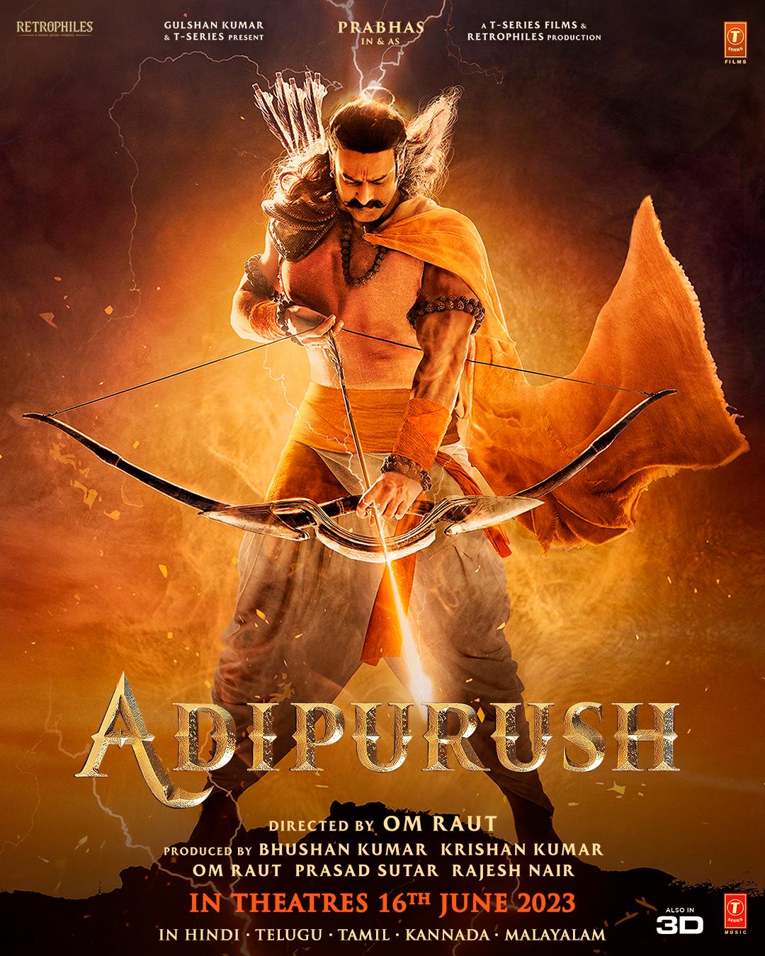 Adipurush (2023) Hindi Dubbed 1080P Nf Webrip X265 Hevc 10Bit Dd5 1 Msubs - Mkvcinemas