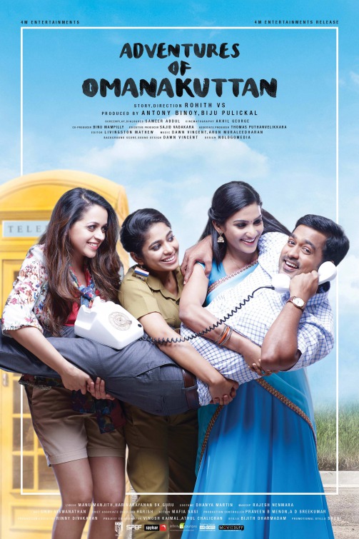 Adventures Of Omanakuttan (2017) Uncut 720P Webrip X264 [Dual Audio][Hindi Dd2 0 Malayalam 2 0] -Dmv