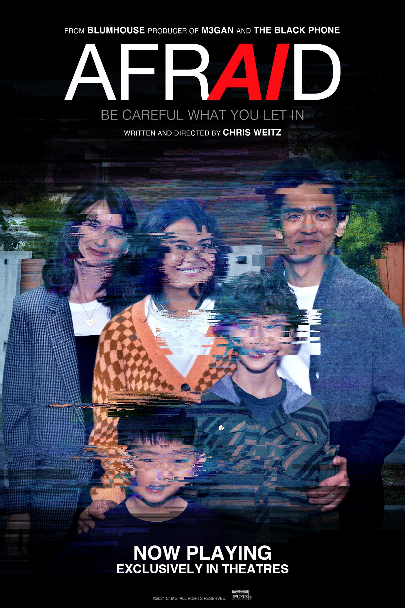 Afraid (2024) 1080P Bluray X265 Hevc Esub [Dual Audio][Hindi 5 1 English 5 1] -Mkvc