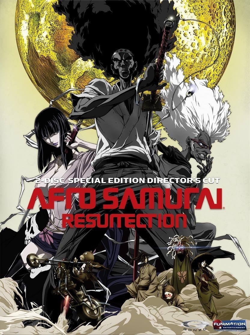 Afro Samurai-Resurrection (2009) 1080P Bluray X265 Hevc 10Bit Aac 5 1 Esub-Qxr