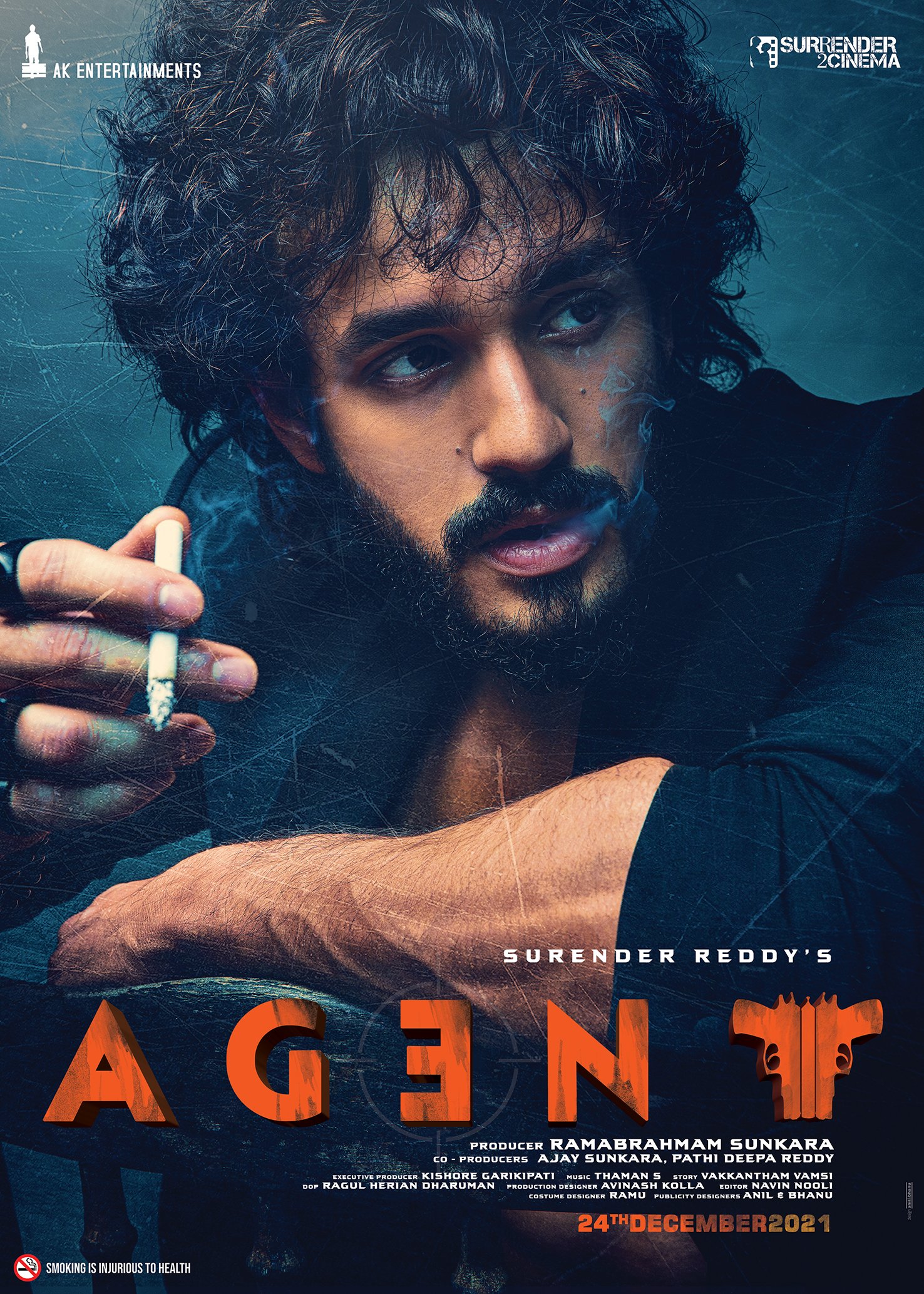 Agent (2023) Telugu 1080P S-Print X264 Aac -Cinevood