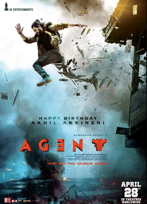 Agent (2023) Uncut 720P Webrip X264 Esub [Dual Audio][Hindi 2 0 Telugu 5 1] -Mkvc