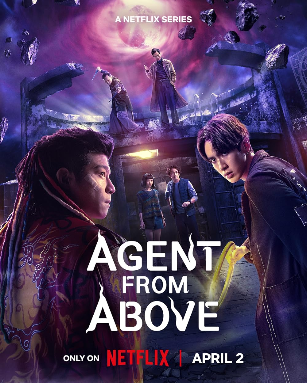 Agent From Above S01E01 720P Nf Webrip X265 Hevc Msubs [Dual Audio][Hindi 5 1 English 5 1 Chinese 5 1] -Msmod