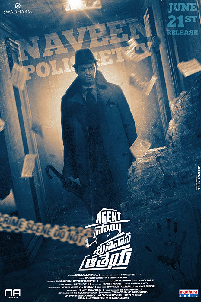 Agent Sai Srinivasa Athreya (2019) Telugu Proper 720P Hdrip X264 Dd5 1 Esub - Movcr