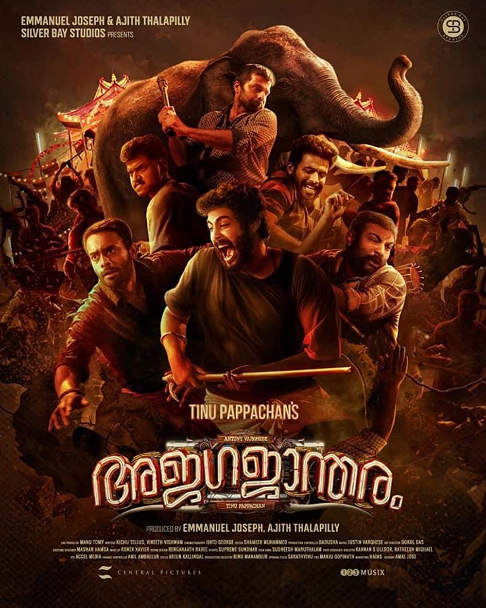 Ajagajantharam (2021) 1080P Webrip X264 Esub [Dual Audio][Hindi Dd2 0 Malayalam 2 0] -Mkvc