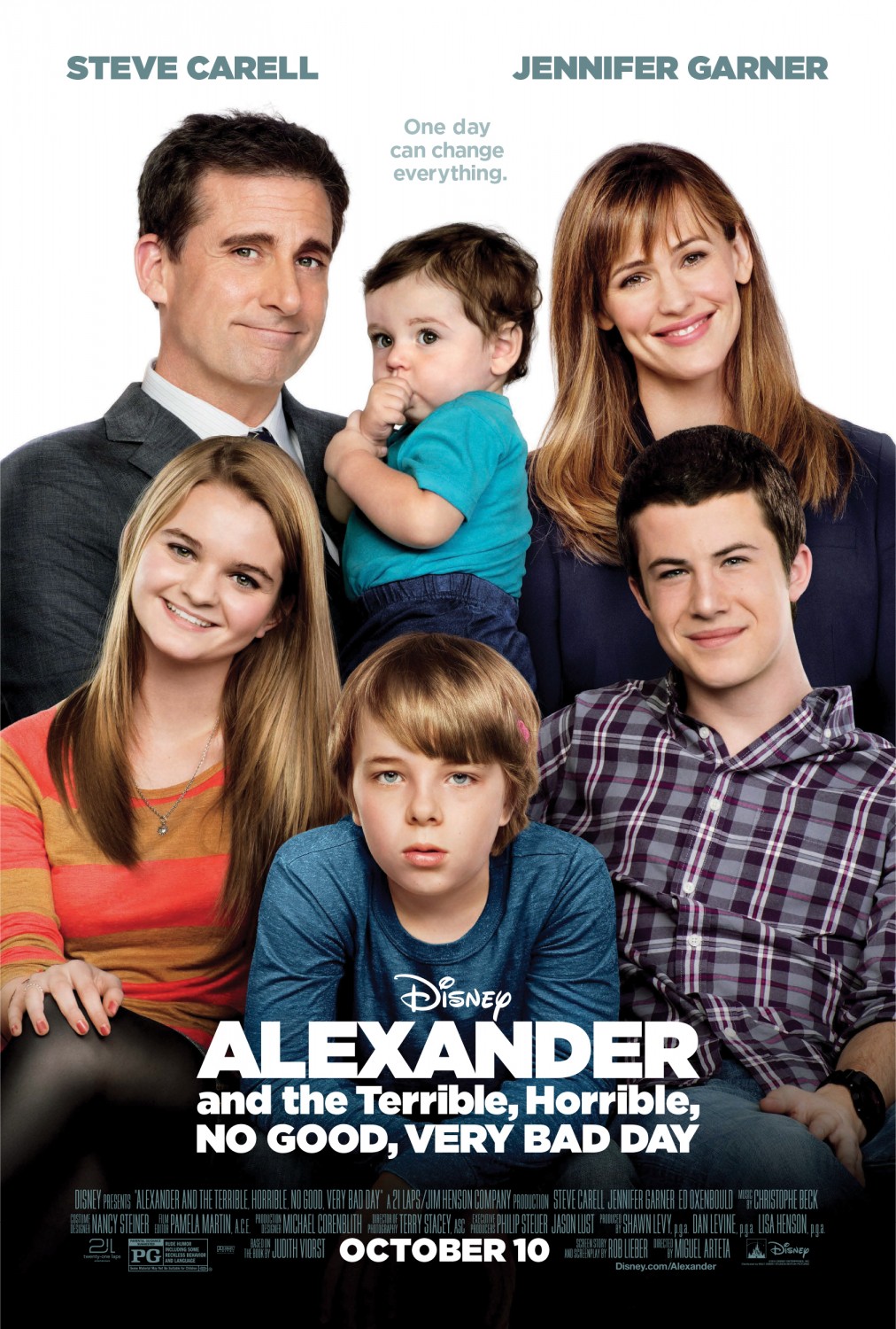 Alexander And The Terrible, Horrible, No Good, Very Bad Day 2014 720P Bluray X264 Yify