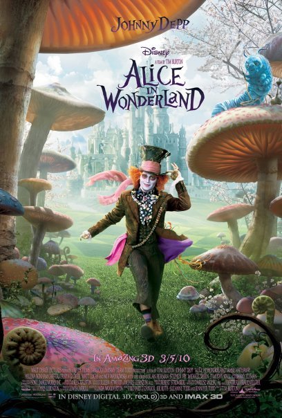 Alice In Wonderland (2010) 1080P Bluray X265 Hevc Esub [Dual Audio][Hindi 2 0 English 5 1] -Mkvc