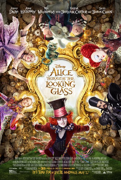 Alice Through The Looking Glass (2016) 720P Bluray X264 Esub [Dual Audio][Hindi 2 0 English 5 1] -Mkvc