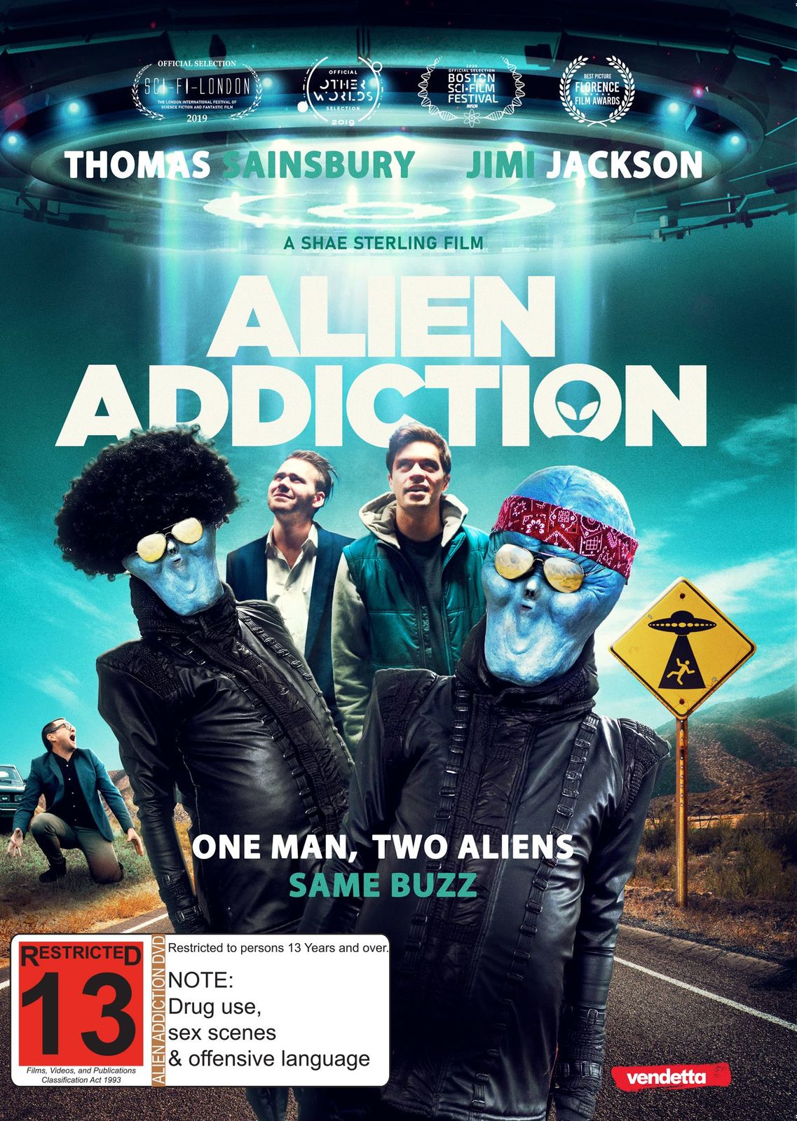 Alien Addiction (2018) 720P Bluray X264 Esub [Dual Audio][Hindi 2 0 English 5 1] -Mkvc