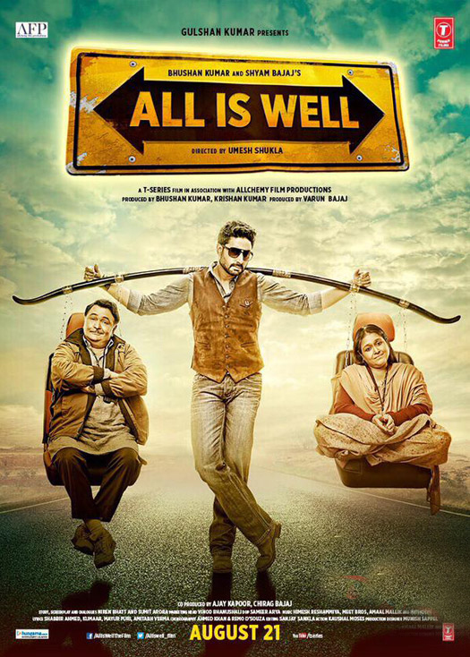 All Is Well (2015) Hindi 720P Dvdrip X264 Ac3 5 1 Esub [Ddr]