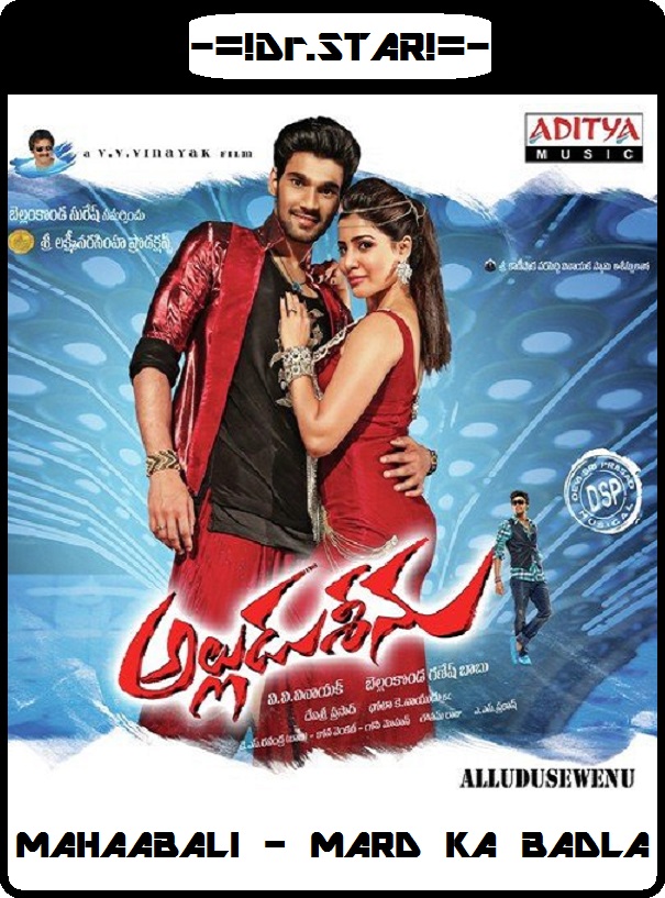Alludu Seenu (2014) Uncut 720P Webrip X264 Esub [Dual Audio][Hindi 2 0 Telugu 2 0] -Dmv