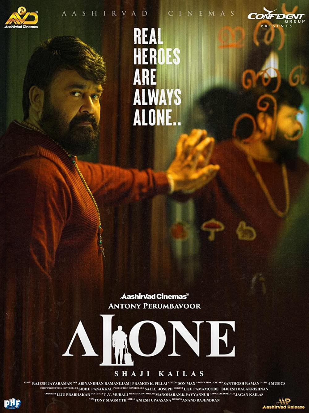 Alone (2023) Uncut 720P Dsnp Webrip X264 Esub [Dual Audio][Hindi 5 1 Malayalam 5 1] -Mkvc