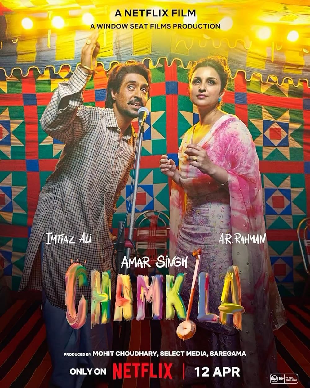 Amar Singh Chamkila (2024) Hindi 1080P Nf Webrip X264 Dd5 1 Msubs - Mkvcinemas