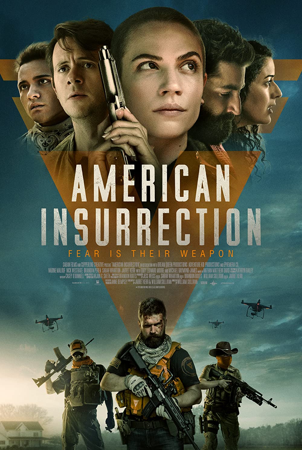 American Insurrection 2021 720P Bluray 800Mb X264-Galaxyrg