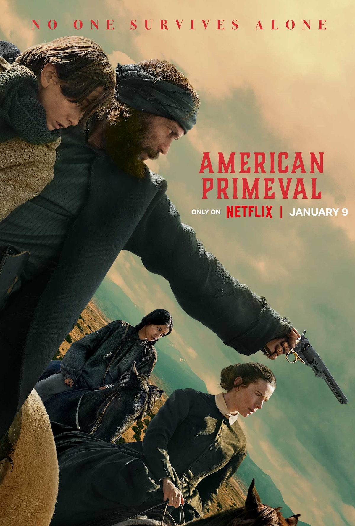 American Primeval S01E01 1080P Nf Webrip X265 Hevc Esub [Dual Audio][Hindi 5 1 English 5 1] -Kmhd
