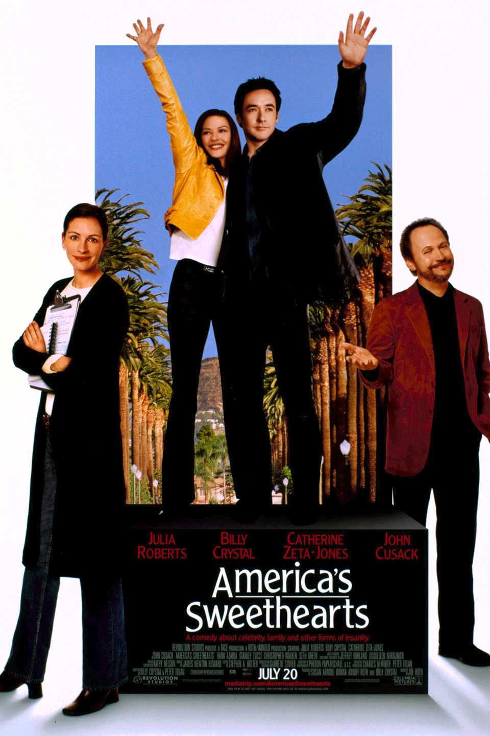 Americas Sweethearts (2001) 720P Bluray X264 Esub [Dual Audio][Hindi 5 1 English 5 1] -Mkvc