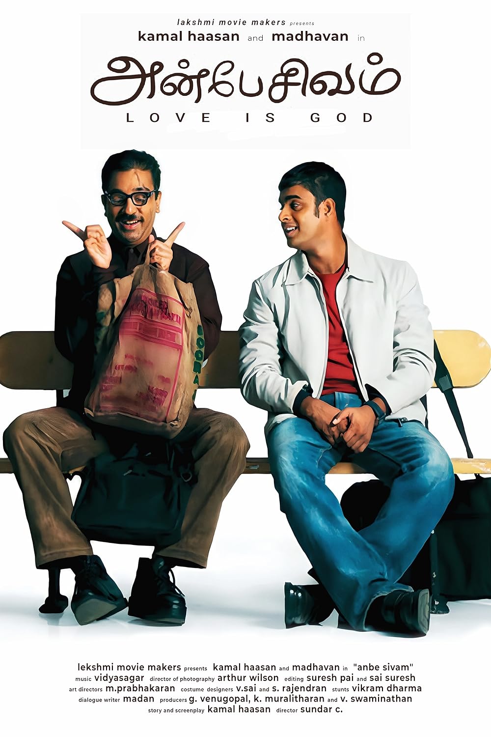 Anbe Sivam (2003) Rem Tamil 1080P Amzn Webrip X265 Hevc 10Bit Ac3 5 1 Esub-Mack