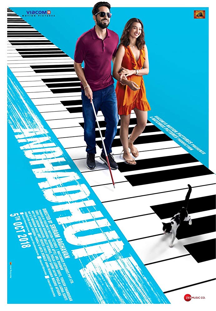 Andhadhun (2018) Hindi 1080P Bluray X264 Dd5 1 Esub - Mkvcinemas