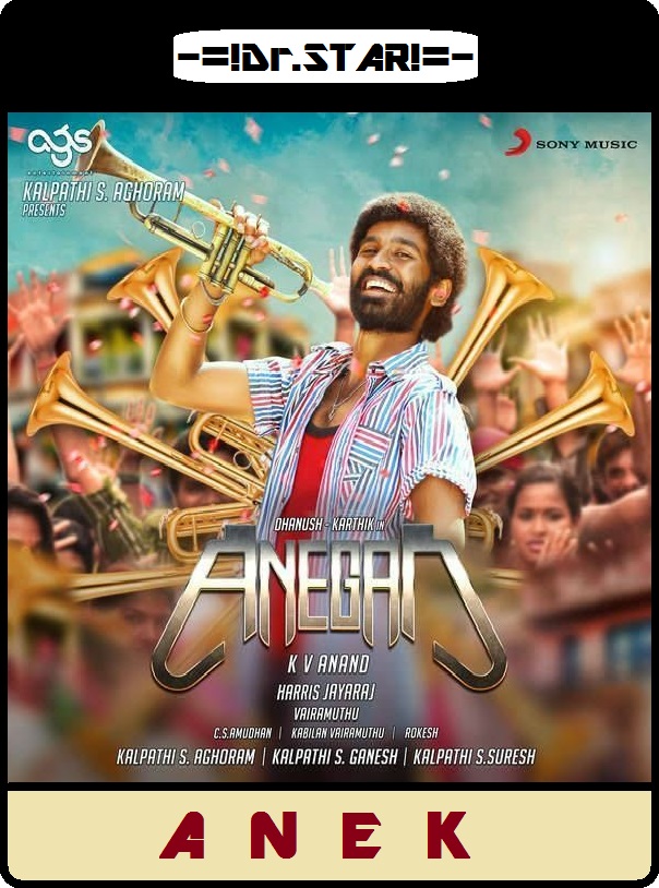 Anegan (2015) Uncut 1080P Webrip X264 Esub [Dual Audio][Hindi 5 1 Tamil 2 0] -Dmv