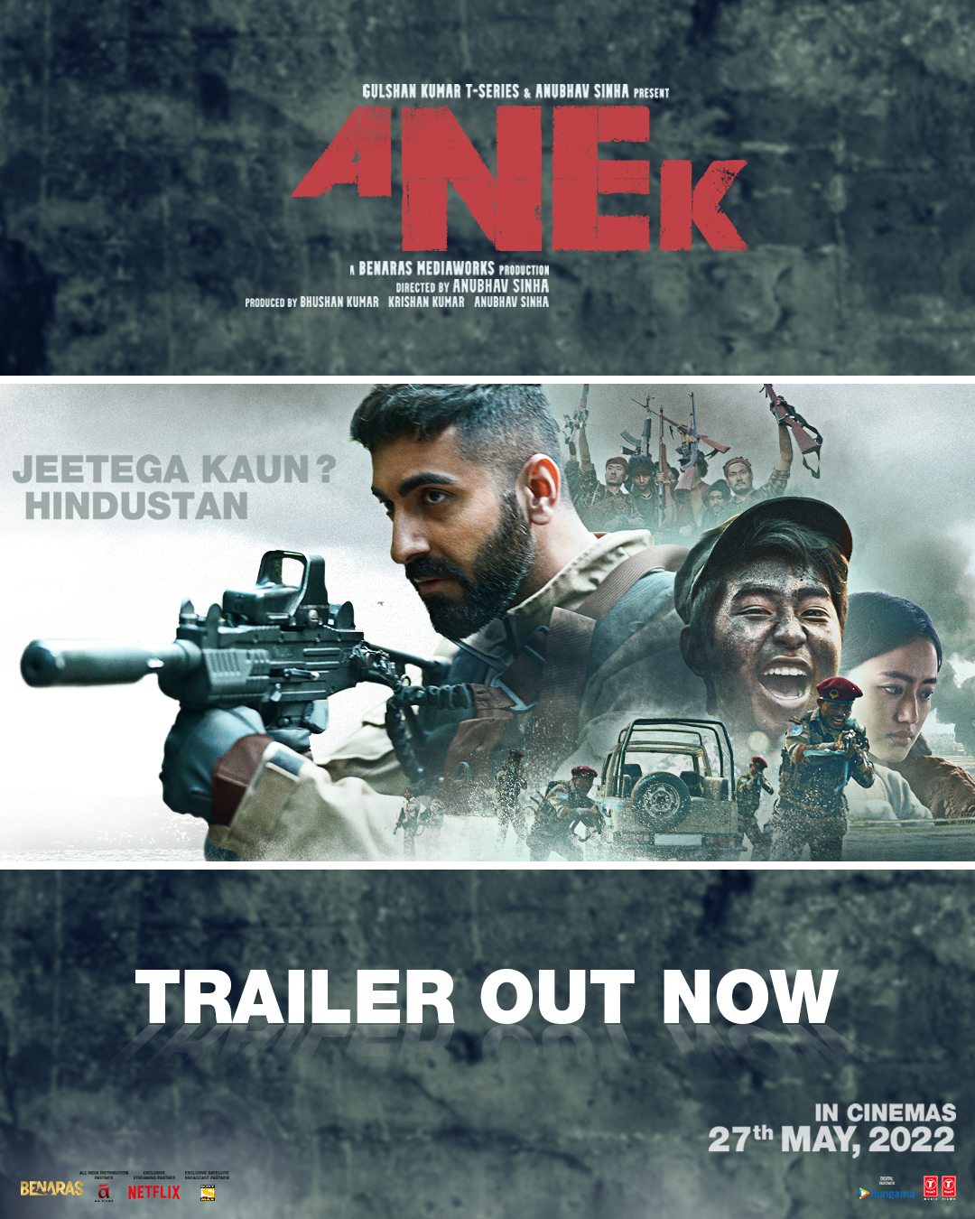 Anek (2022) Hindi 1080P Nf Webrip X264 Dd5 1 Esub - Mkvcinemas