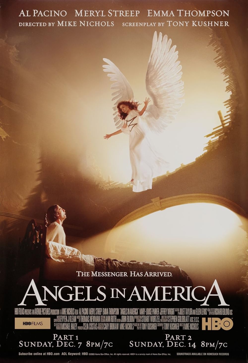 Angels In America S01E01 Millennium Approaches-Bad News 1080P Amzn Webrip X265 Hevc 10Bit Aac 2 0 Esub-Silence